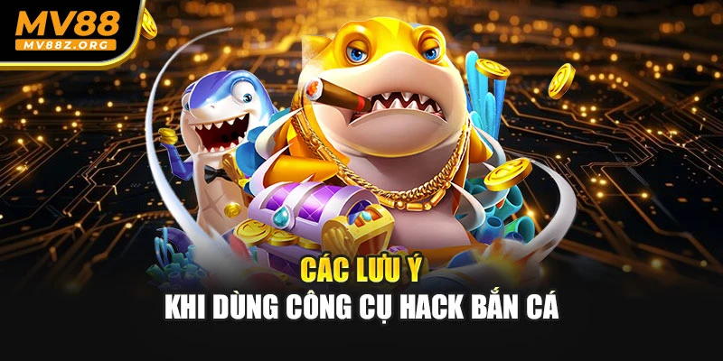 Các lưu ý khi dùng công cụ hack bắn cá